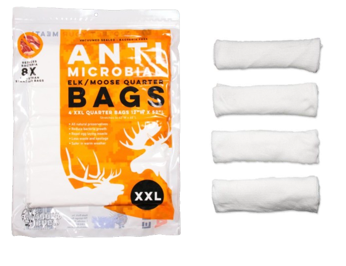 Anti-microbial Elk and Moose Quarter Game Bags XXL