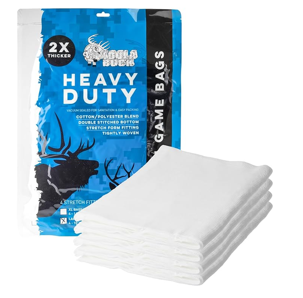 Heavy Duty Deer and Antelope Quarter Game Bags Large – 4 Pack