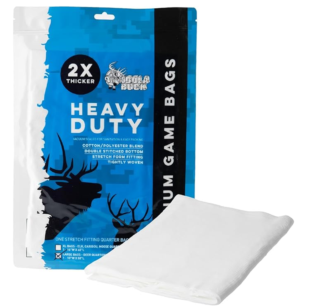 Heavy Duty Deer and Antelope Quarter Game Bags Large – Single Pack